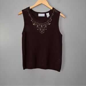 Alfred dunner knit tank top